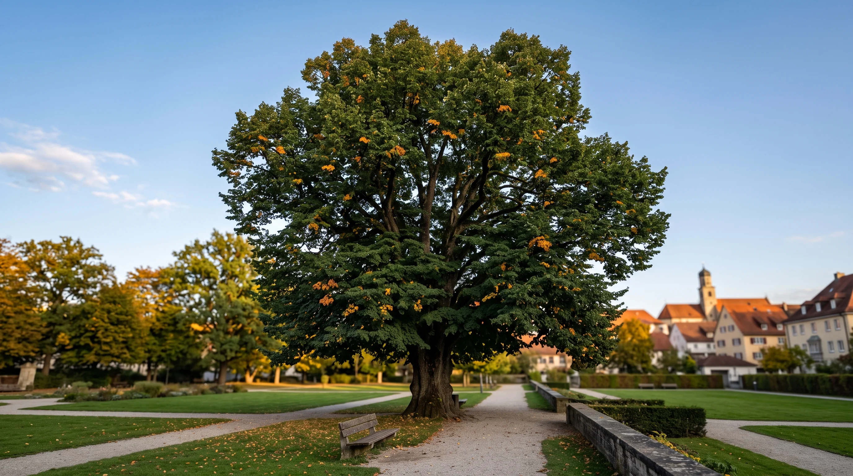 Gepflegter Stadtbaum in Ulm als Sinnbild für seriöse, professionelle Baumpflege